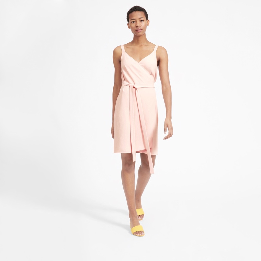 Everlane - Japanese GoWeave Tank Mini Wrap Dress